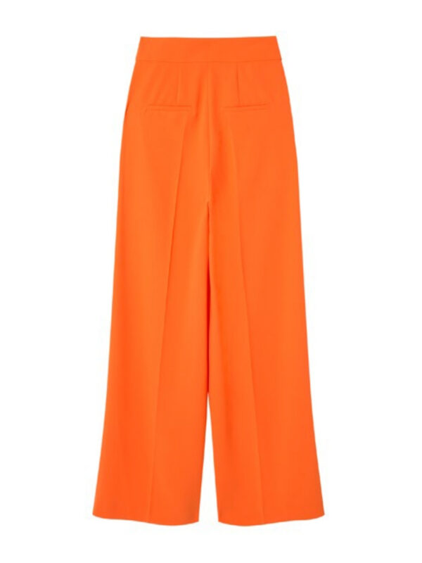 Pantalon large orange – Image 6