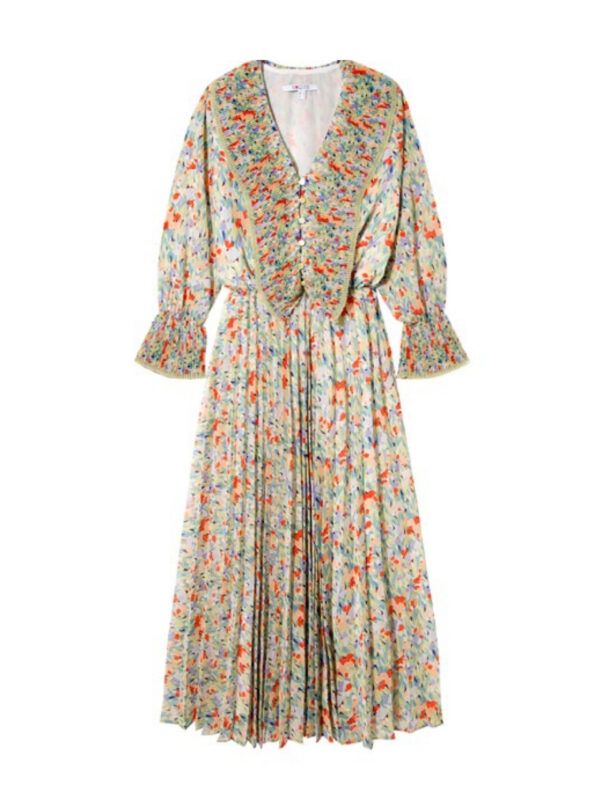 Robe longue liberty brillant