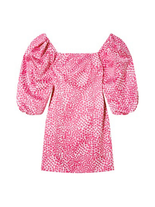 Taille 40 - Robe courte à pois rose – Image 6