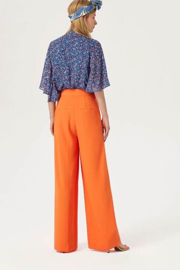 Pantalon large orange – Image 2