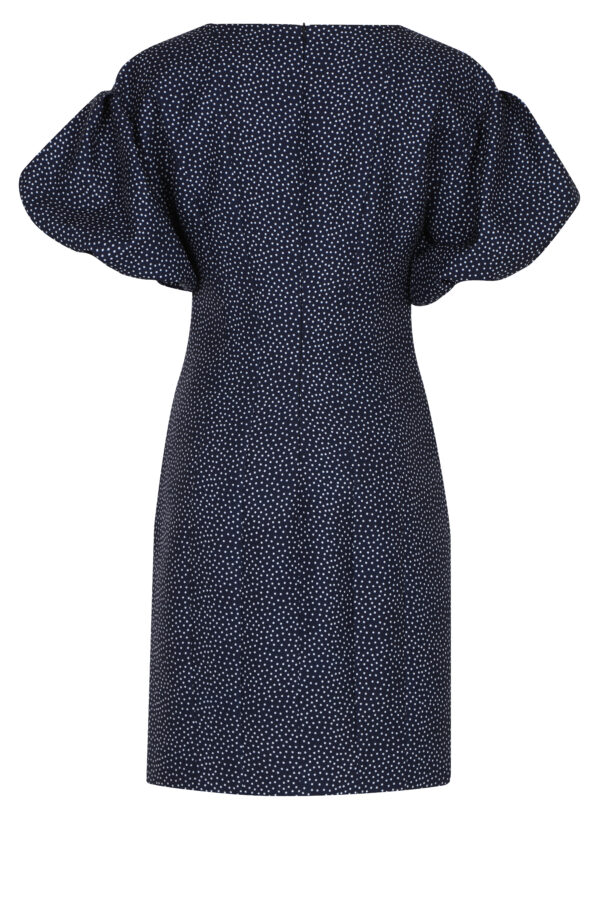 Taille XL - Robe courte à pois marine – Image 6