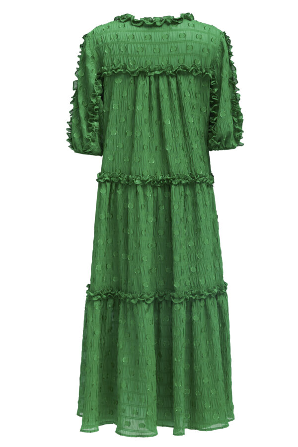 Robe longue large verte – Image 6