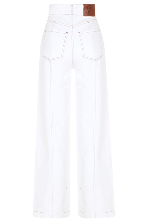 Taille 42 - Jean large blanc – Image 7