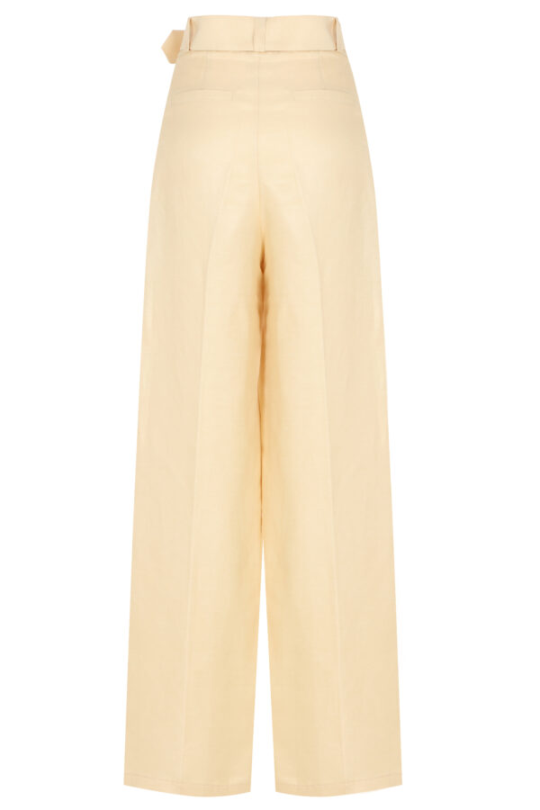 Pantalon large beige – Image 6