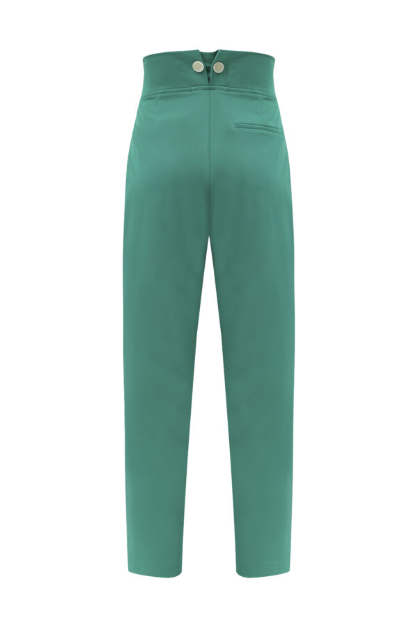 Pantalon carotte vert – Image 6