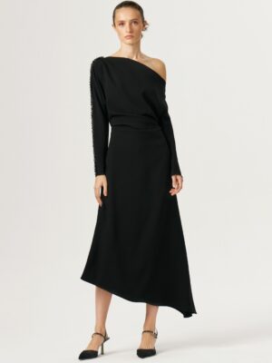 Taille 38 - Robe asymétrique noire