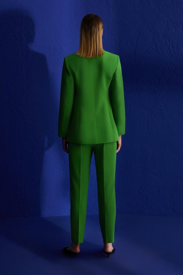 Pantalon tailleur vert – Image 4